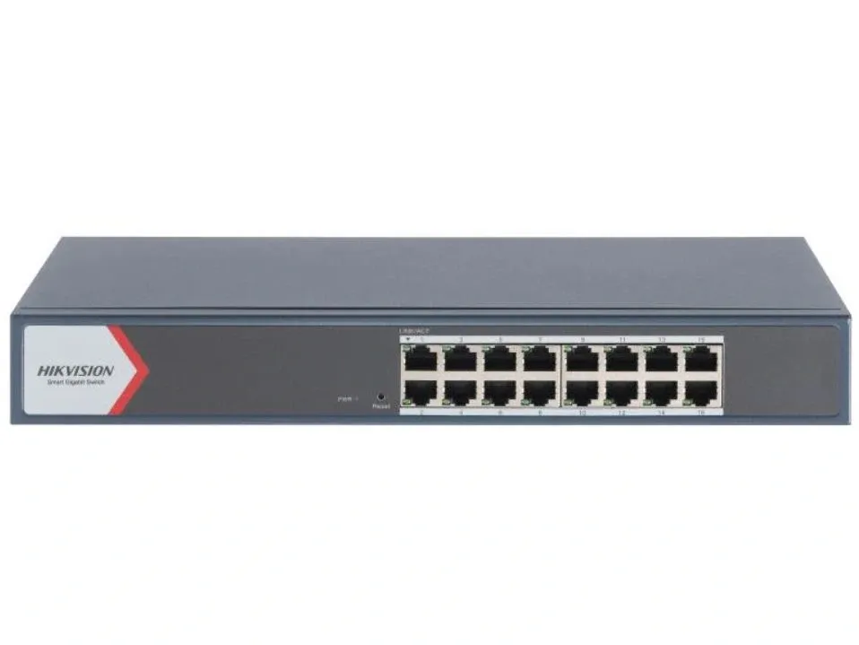 Switch mạng Gigabit 16 cổng Hikvision DS-3E1516-EI