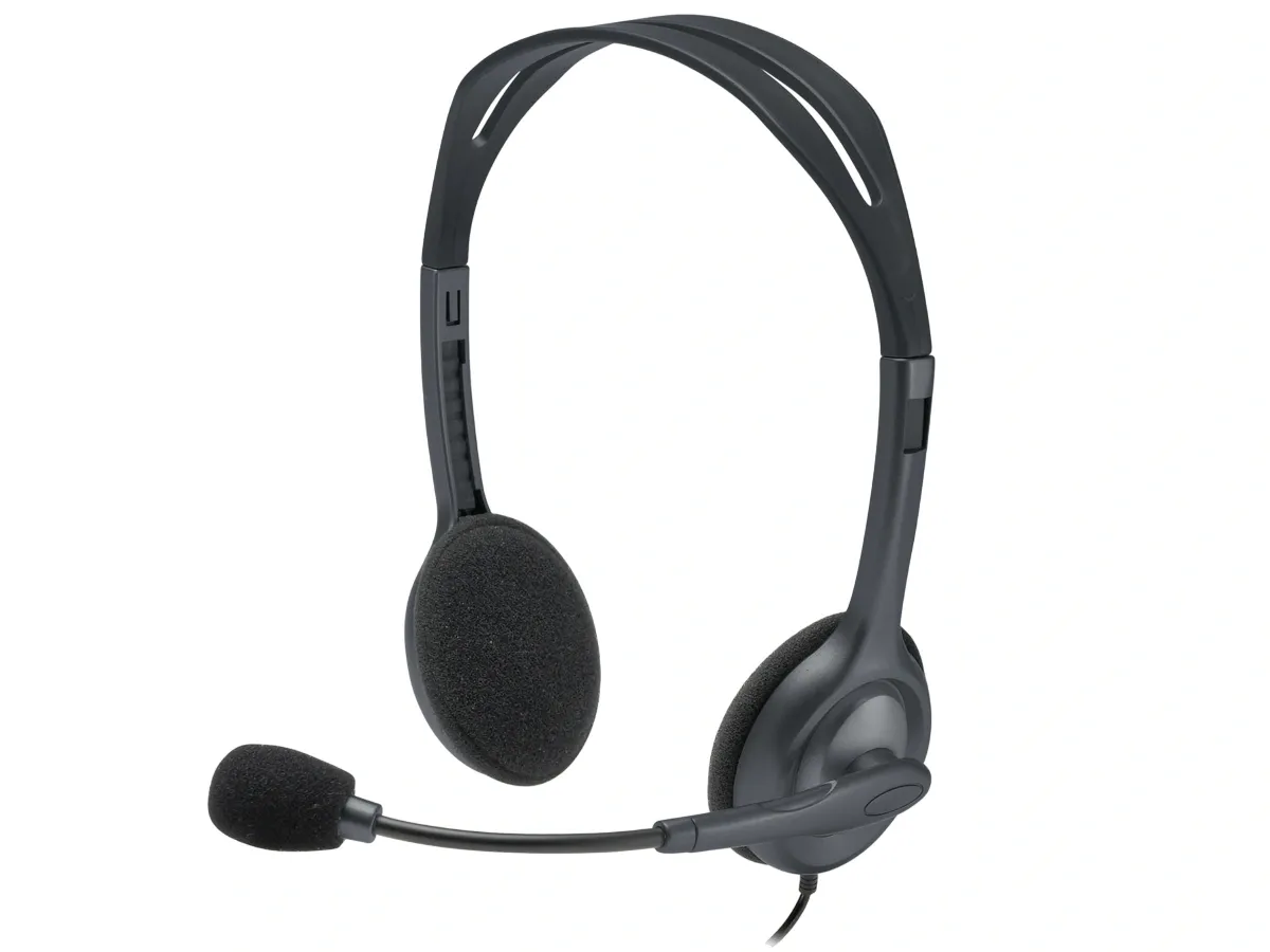 Tai nghe chụp tai Logitech H111 (Jack 3.5mm đơn)