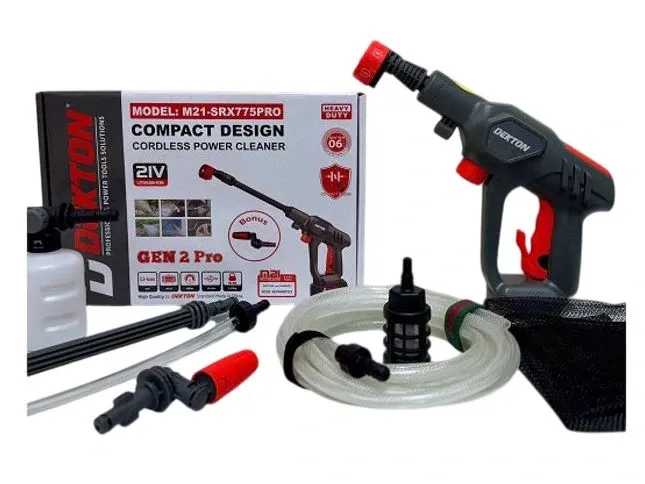 Thân máy rửa xe pin 21V Dekton M21-SRX775PRO