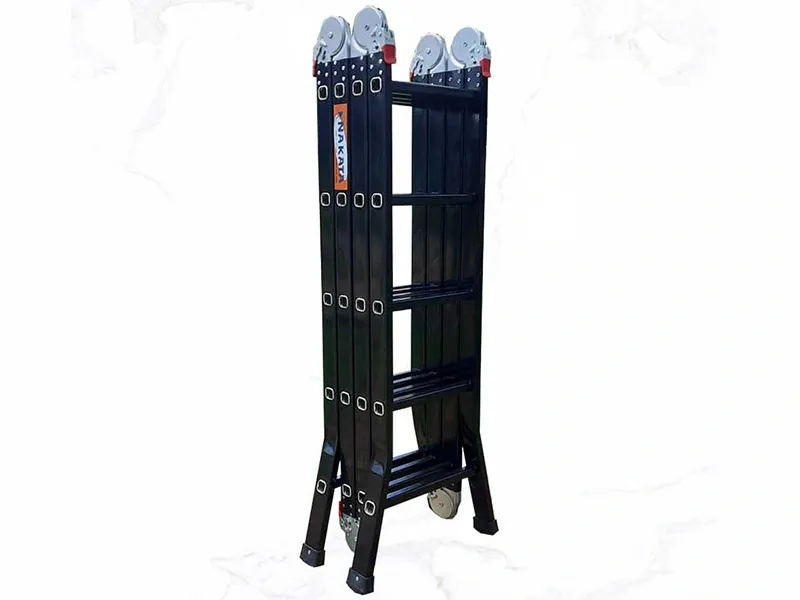 Thang gấp xếp 4 đoạn 5 bậc Nakata VN05 (5.8m)