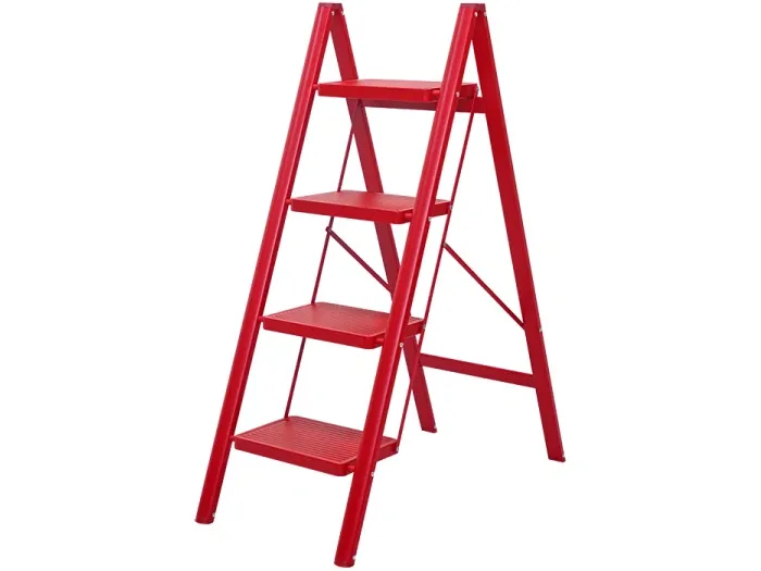 Thang ghế gấp gọn 4 bậc Fujihome SL104R (Red)
