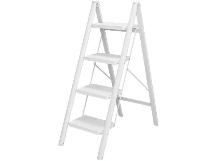 Thang ghế gấp gọn 4 bậc Fujihome SL104W (White)