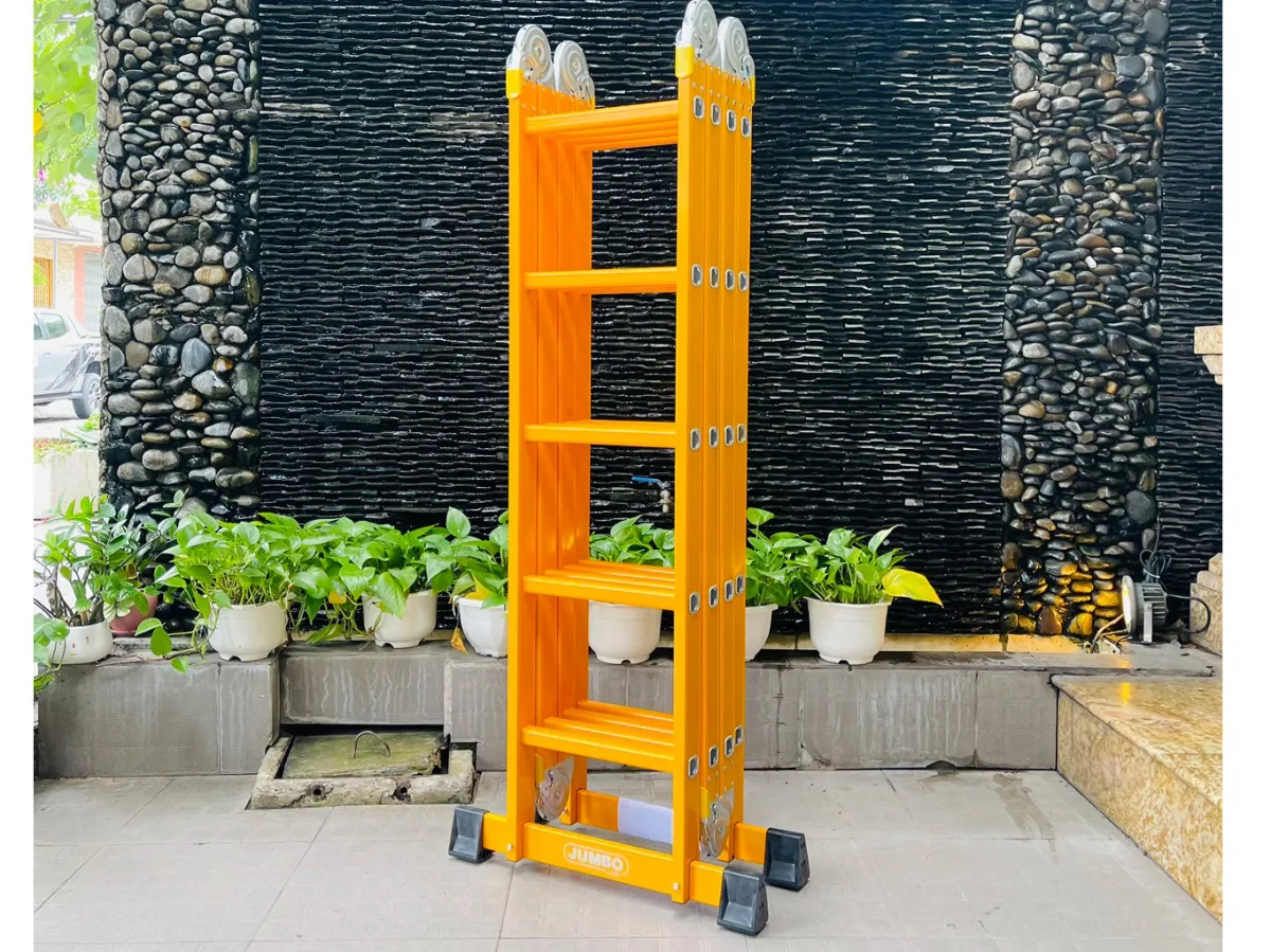 Thang nhôm gấp 4 đoạn Jumbo B305