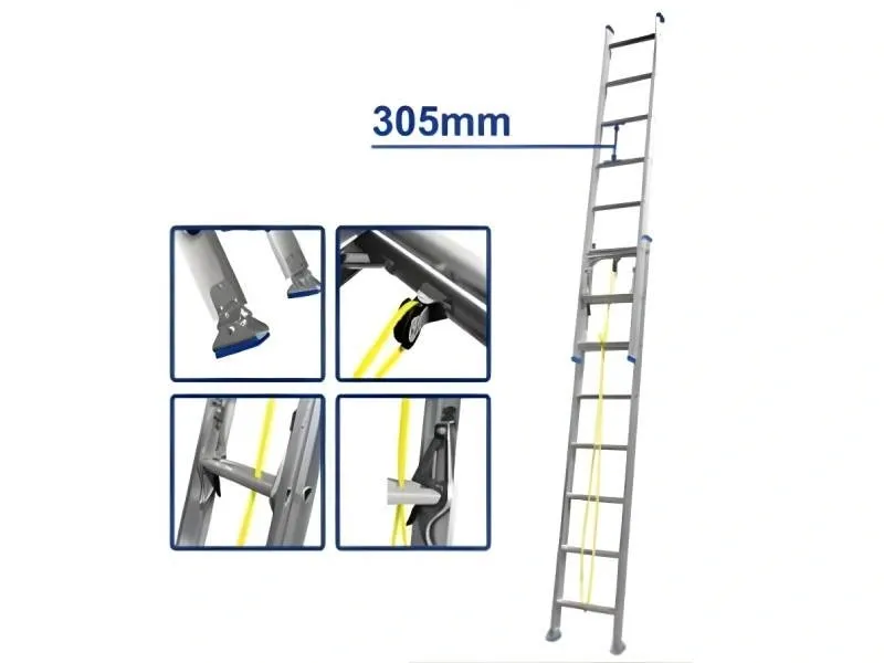 Thang nhôm trượt 2 đoạn Wadfow WLD8H16