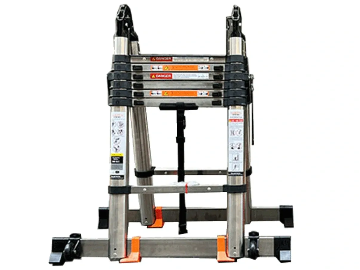 Thang rút đôi inox chữ A 2m2 Nakita TM244
