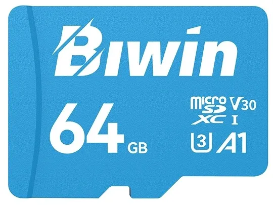 Thẻ nhớ Micro SD Biwin MS100 64GB BMMS100064G-RGX