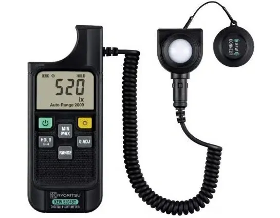 Thiết bị đo cường độ ánh sáng Kyoritsu 5204BT