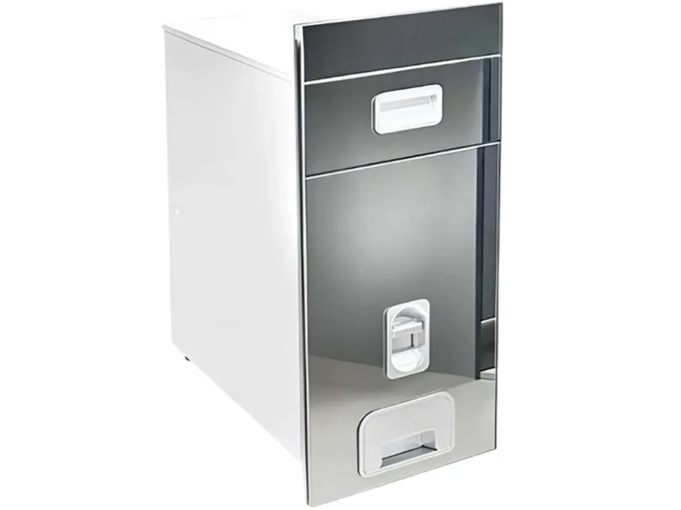 Thùng gạo âm Hafele cho tủ 300mm bề mặt gương (549.32.990)
