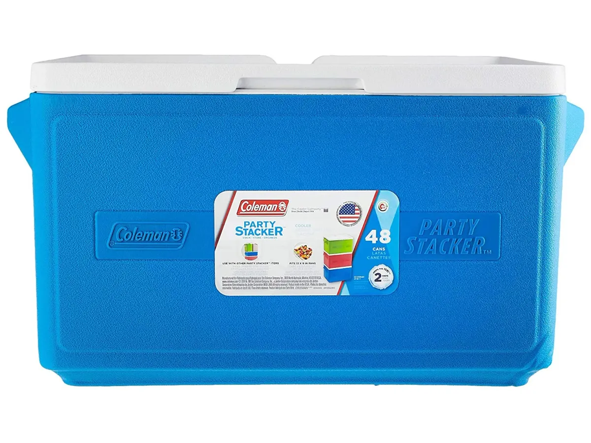 Thùng giữ lạnh Coleman 3000000480 (5342) 48 lon - Xanh dương