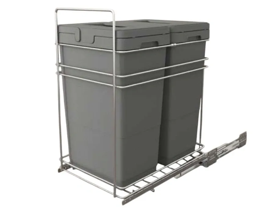 Thùng rác Hafele gắn cánh Viola 20 lít x 2 (503.48.505)