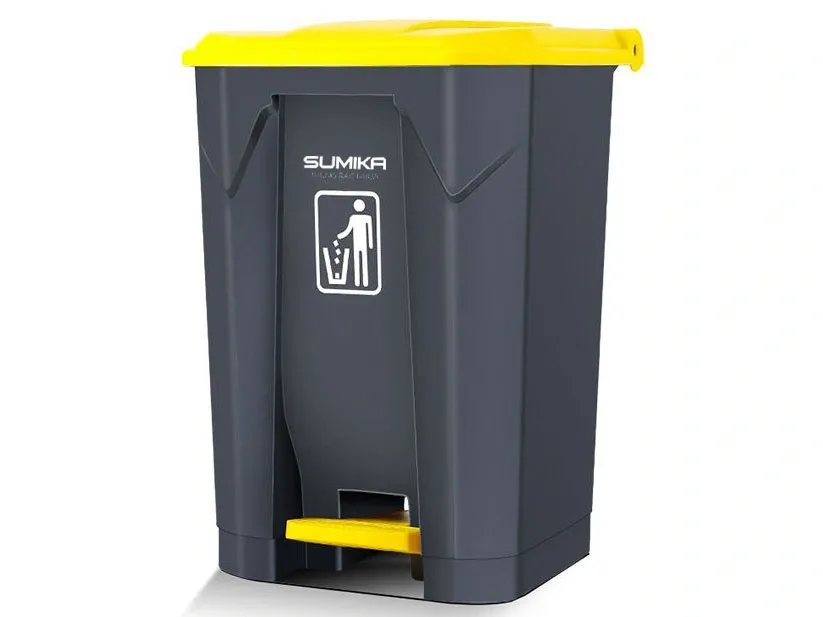 Thùng rác nhựa đạp chân Sumika B068 (68 lít)