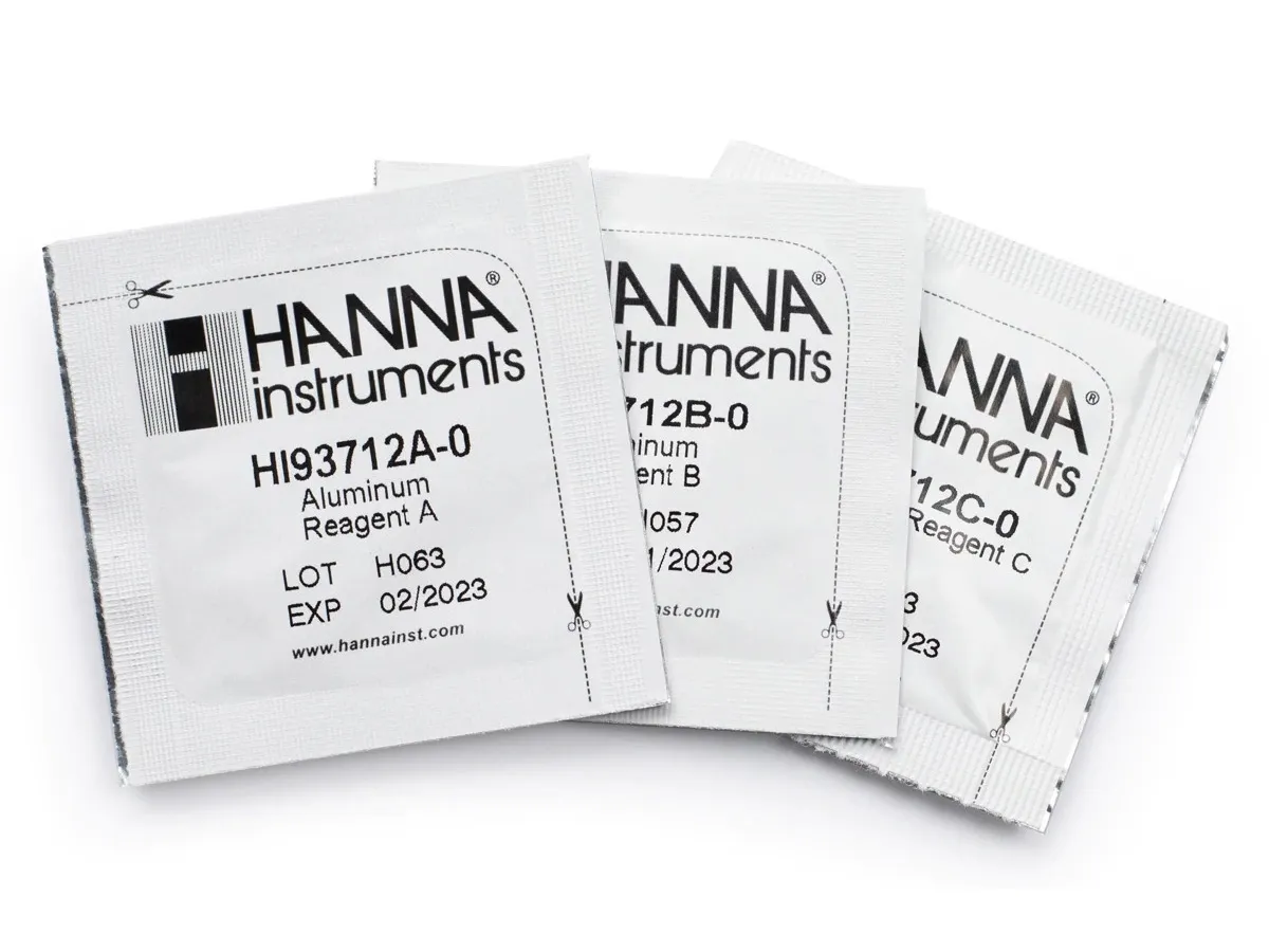 Thuốc thử đo nhôm Hanna HI93712-01 (100 lần đo)