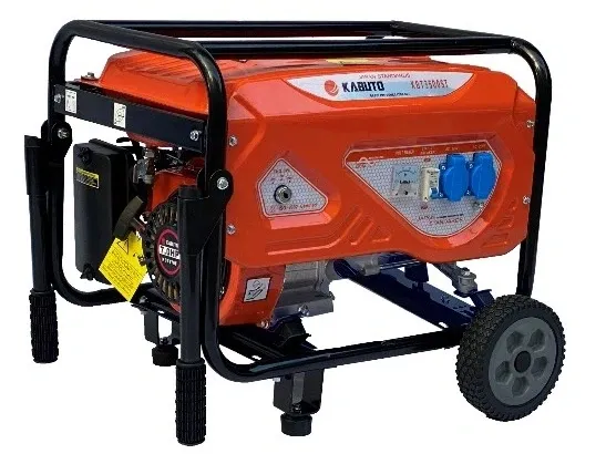 Tổ máy phát điện Kabuto KBT3500ST (3KW - tay cầm, bánh xe)