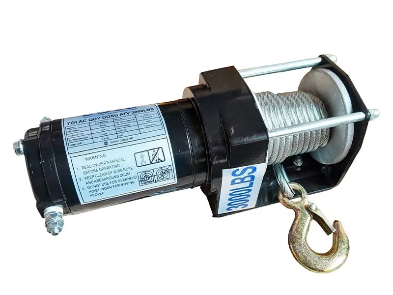 Tời ắc quy Dosu ATV4000LBS (12V)