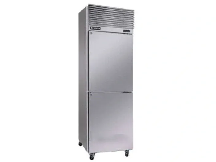 Tủ đông 2 cánh inox đứng Sanden SRF-0612