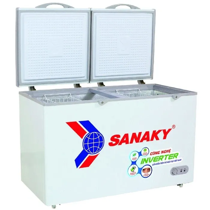 Tủ đông 2 ngăn 2 cánh Sanaky VH-2599W3 250 lít