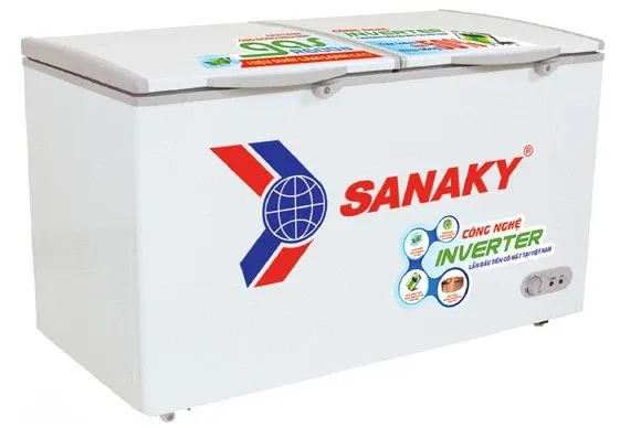 Tủ đông 2 ngăn 2 cánh Sanaky Inverter 220 lít VH-2899W3