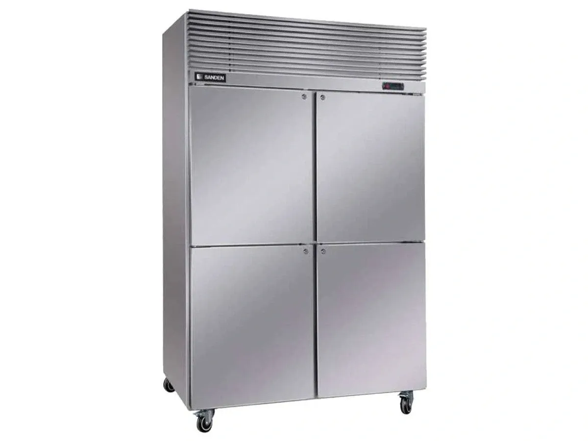 Tủ đông 4 cánh inox Sanden SRF-1232