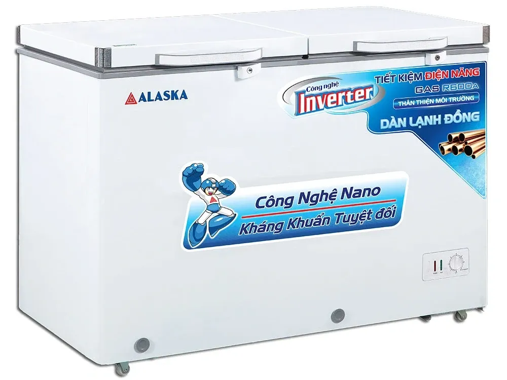 Tủ đông Alaska Inverter BCD-5068CI (1 ngăn đông, 1 ngăn mát)