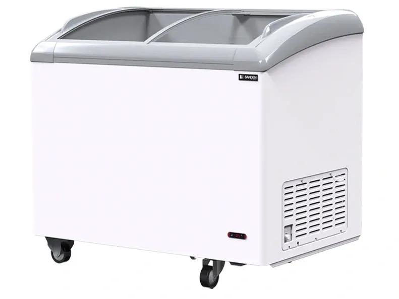 Tủ đông cửa kính cong Sanden SNC-0355 (330 lít)