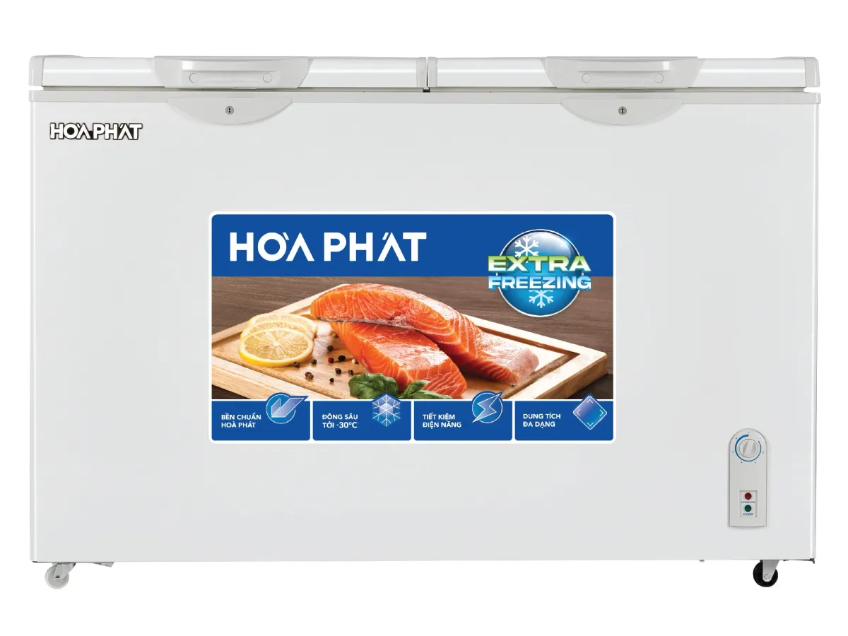 Tủ đông Hòa Phát 2 ngăn 2 cánh HPF BN6271 - 271 lít