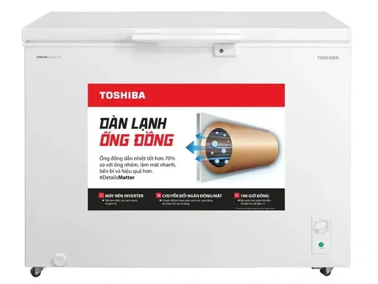Tủ đông Toshiba Inverter 293 lít GR-RC390CM-PMV(01)