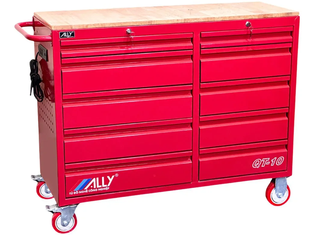Tủ đựng đồ nghề 10 ngăn Ally QT-10