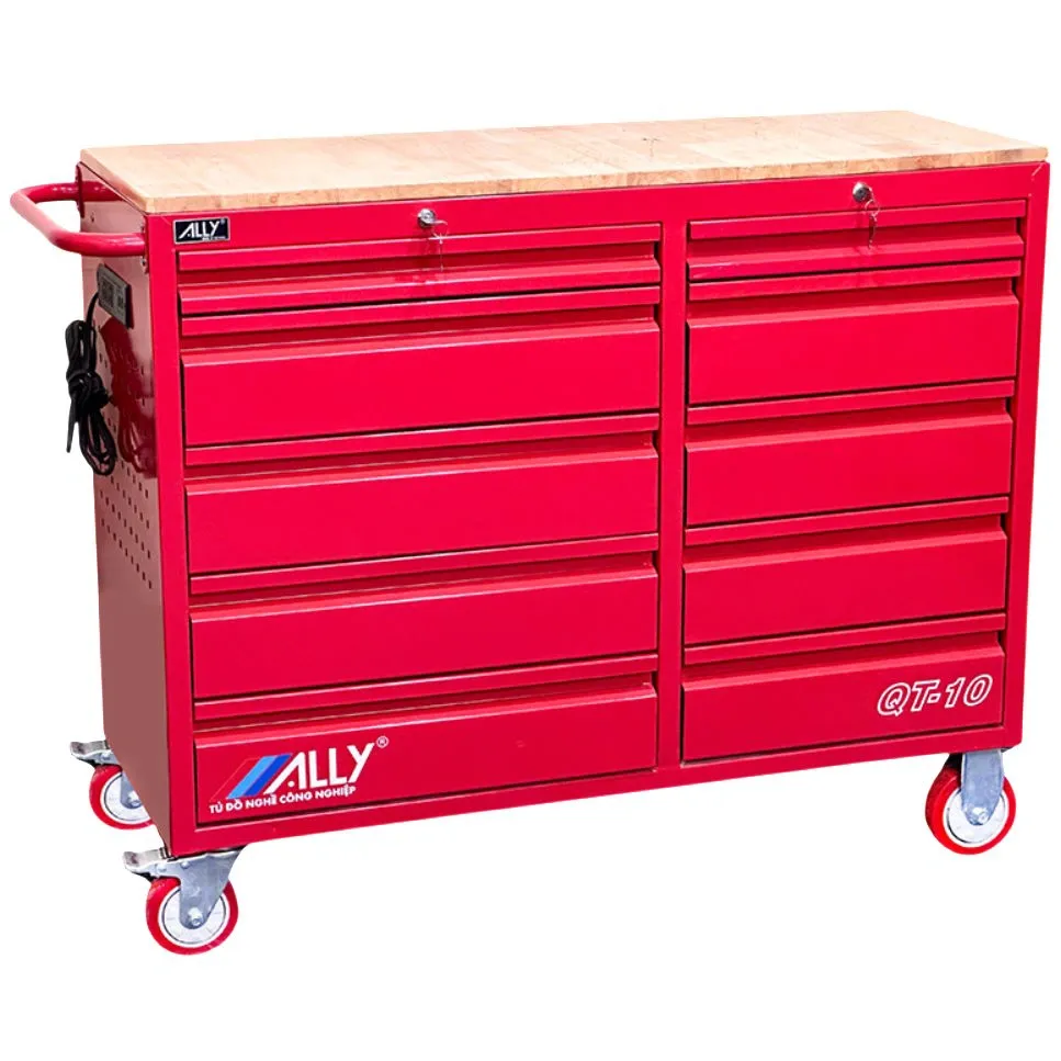 Tủ đựng đồ nghề Ally QT-10DBT - 10 ngăn