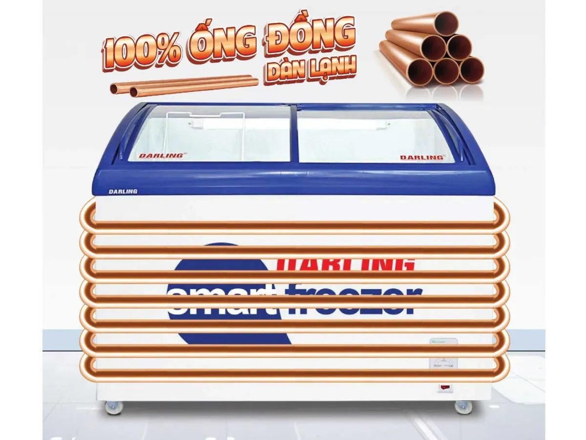 Tủ kem thông minh Darling DMF-4079ASK - 400 lít