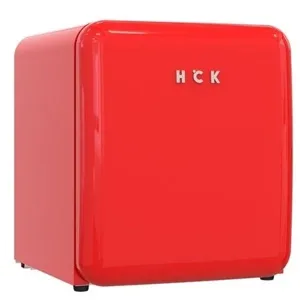 Tủ lạnh mini retro HCK BC-46R (48 lít, màu đỏ, cánh kín)