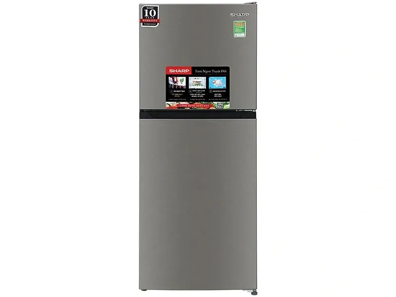 Tủ lạnh Sharp Inverter 181 lít SJ-X198V-SL