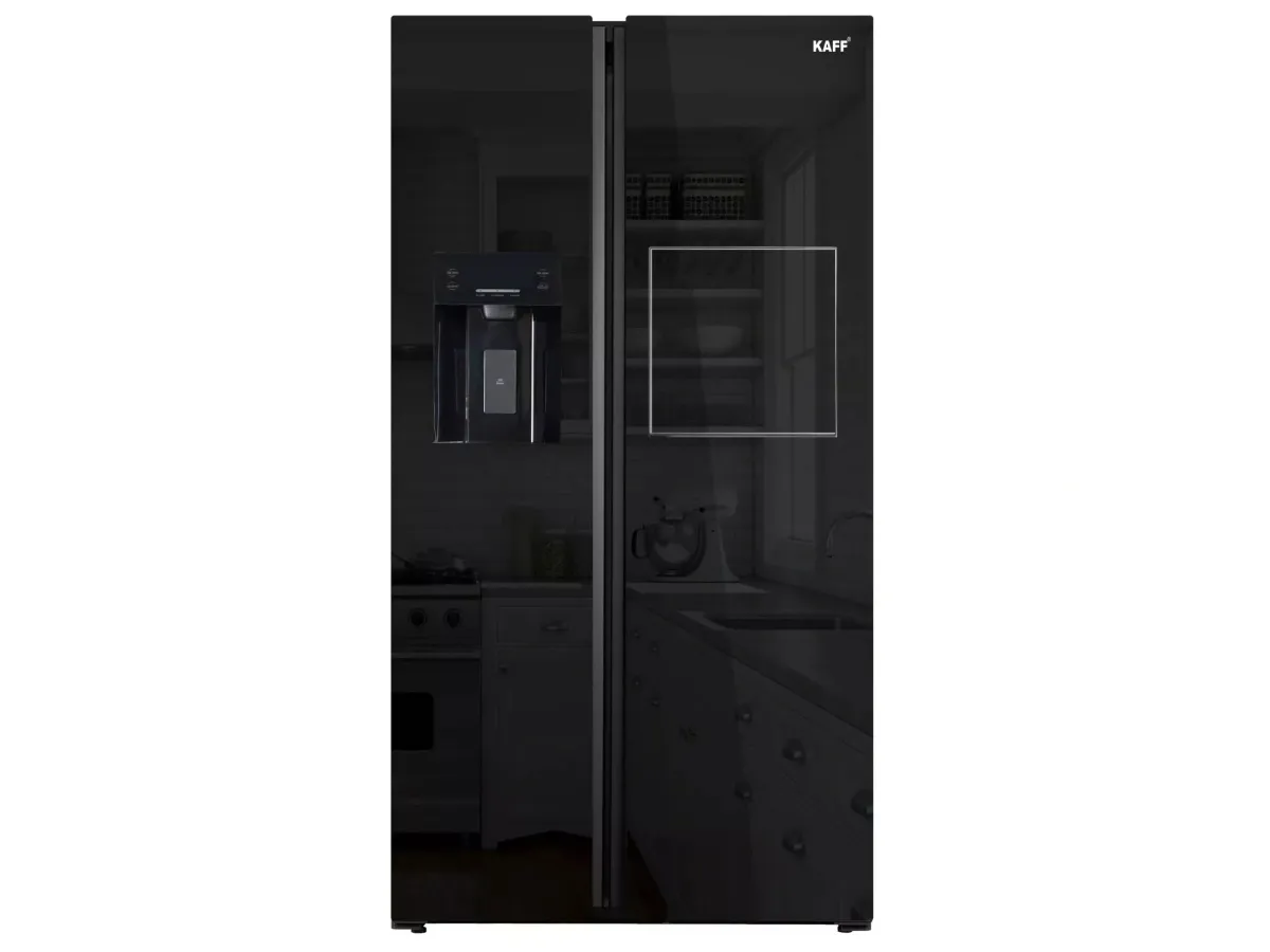 Tủ lạnh side by side Kaff KF-BCD606WHIT