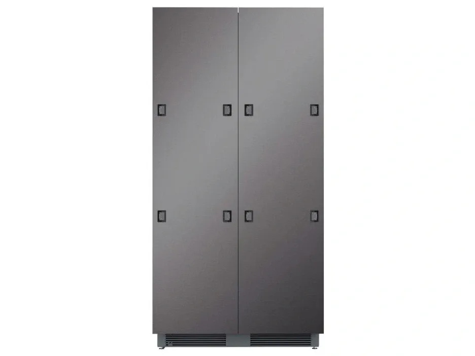 Tủ lạnh side by side âm toàn phần Kaff KF-BI555W Luxury