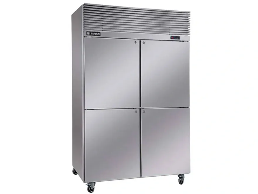 Tủ mát 4 cánh inox Sanden SRC-1233