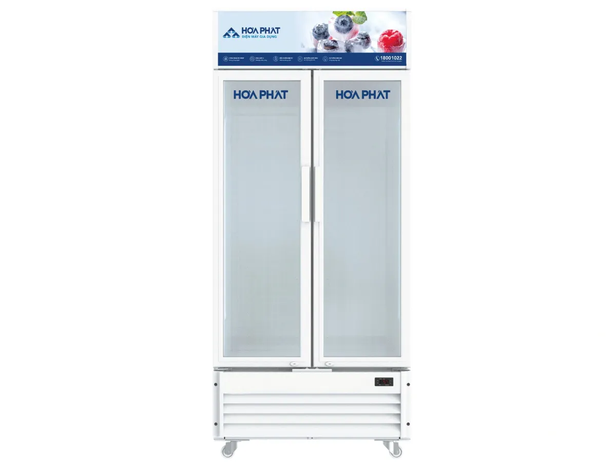 Tủ mát Hòa Phát 1 ngăn 2 cánh HSR D6526
