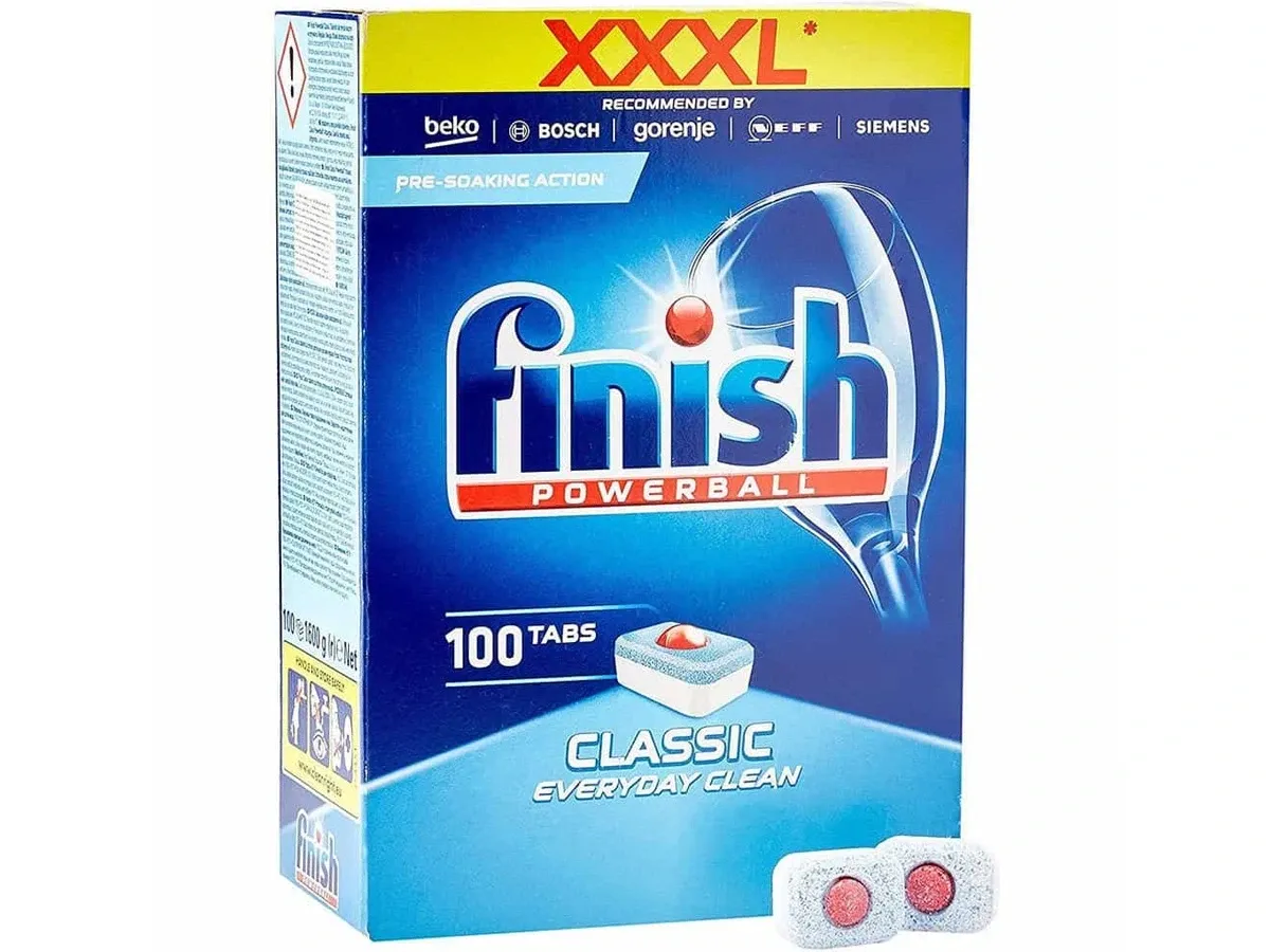 Viên rửa bát Finish Powerball Classic hộp 100 viên