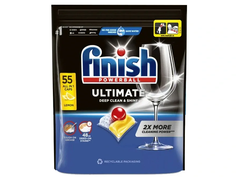 Viên rửa bát Finish Ultimate 55 viên