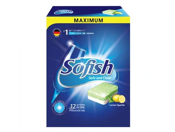 Viên rửa bát Sofish 50 viên (Maximum 50V)