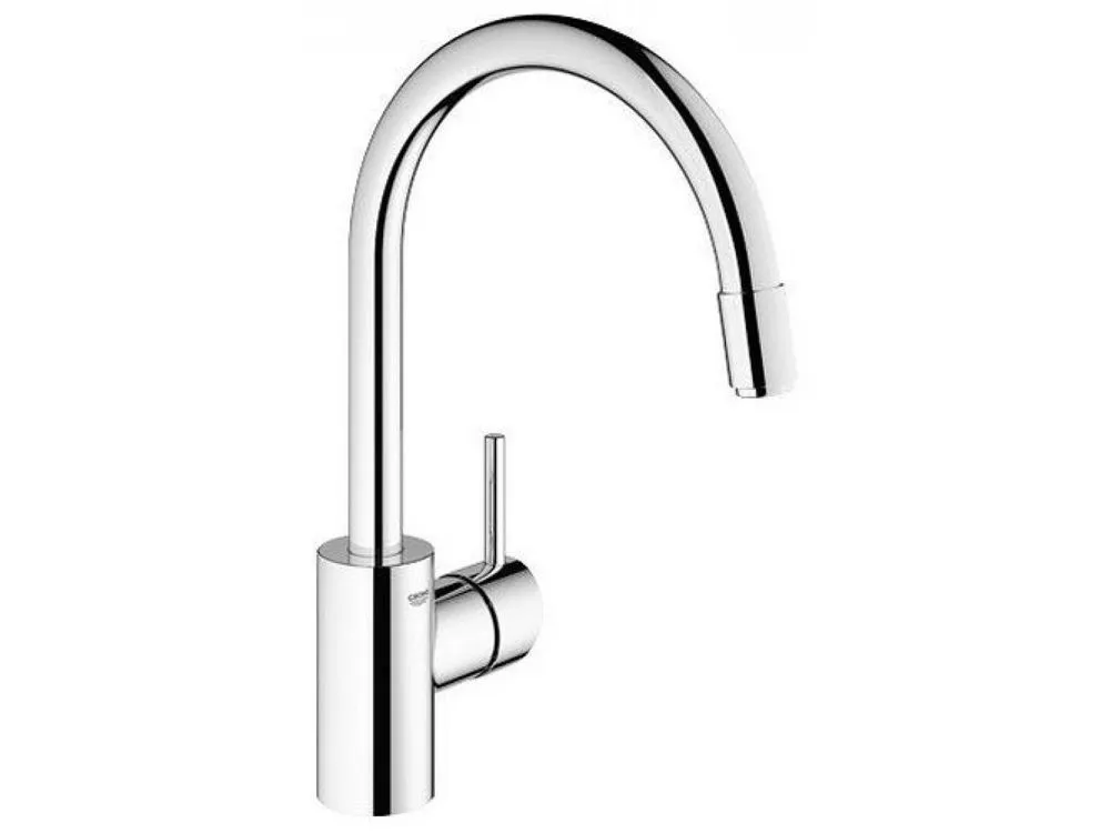 Vòi bếp Grohe Concetto 32663001 dây rút