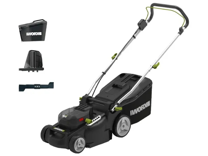 Xe cắt cỏ dùng pin 20Vx2 Worx WD737.9 (Chưa pin, sạc)