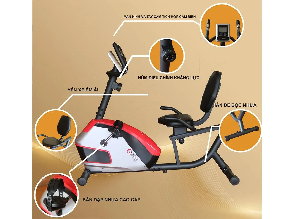 Xe đạp chèo thuyền Genus 105T