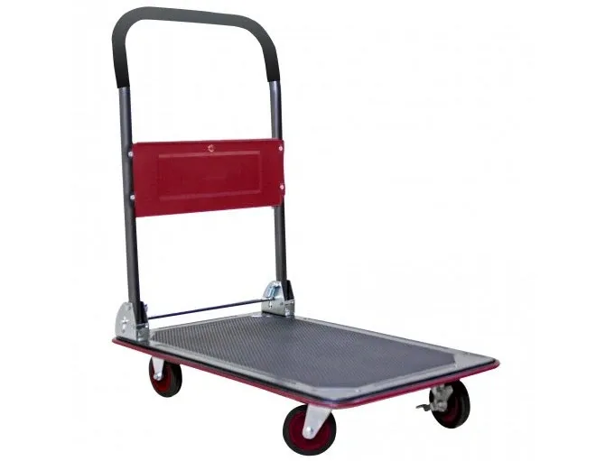 Xe đẩy hàng sàn thép 4 bánh FujiHome SH300N