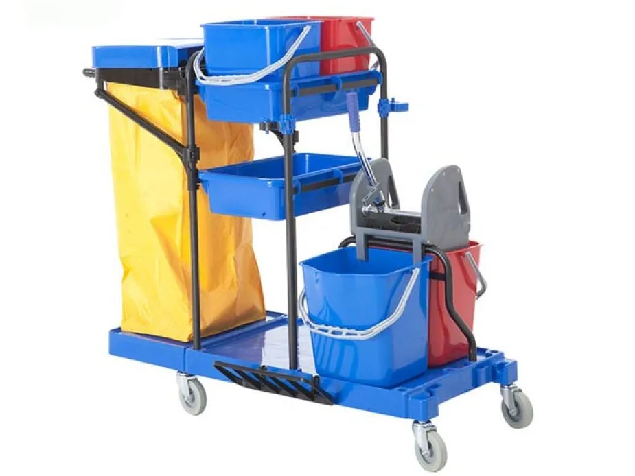 Xe dọn vệ sinh đa năng HT08173-G