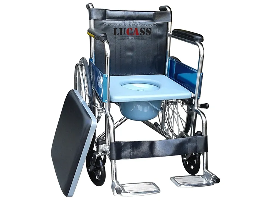 Xe lăn tay có bô vệ sinh Lucass X6