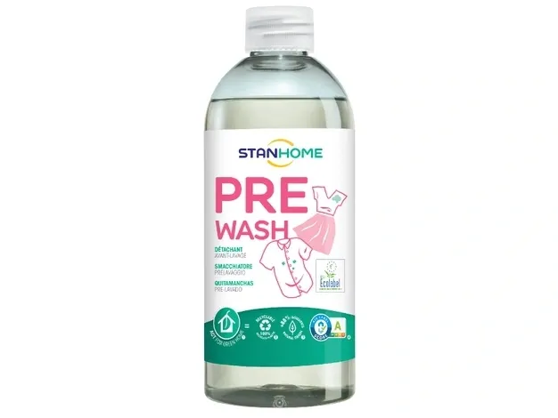 Xịt xử lý vết bẩn trước khi giặt Stanhome Pre Wash Ecolabel 500ml (có vòi xịt)