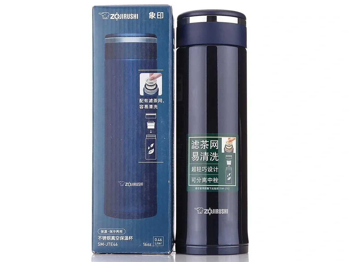 Bình giữ nhiệt Zojirushi SM-JTE46 (460ml kèm lọc trà)